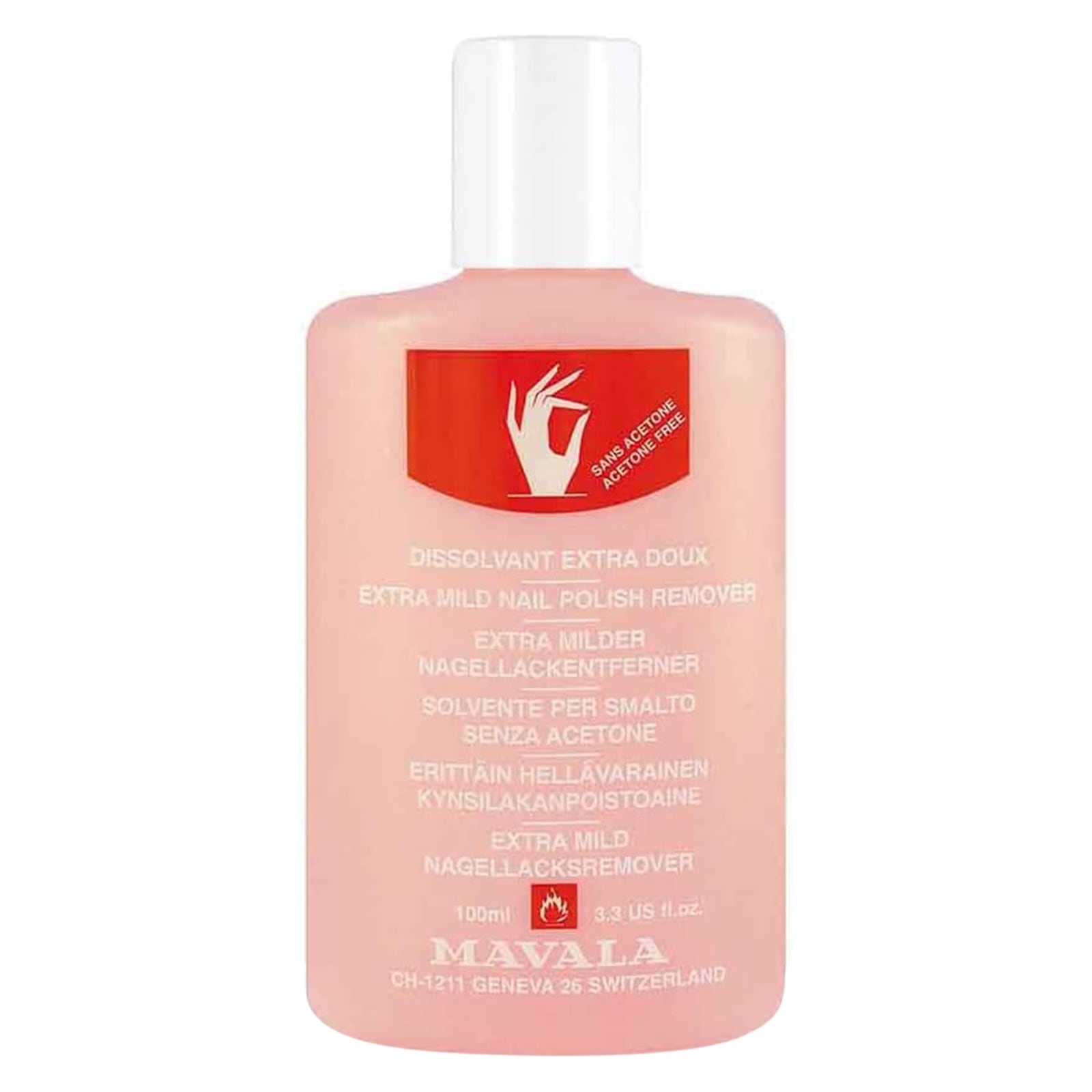 Nail Polish Remover Pink 100ml Pink|100ml