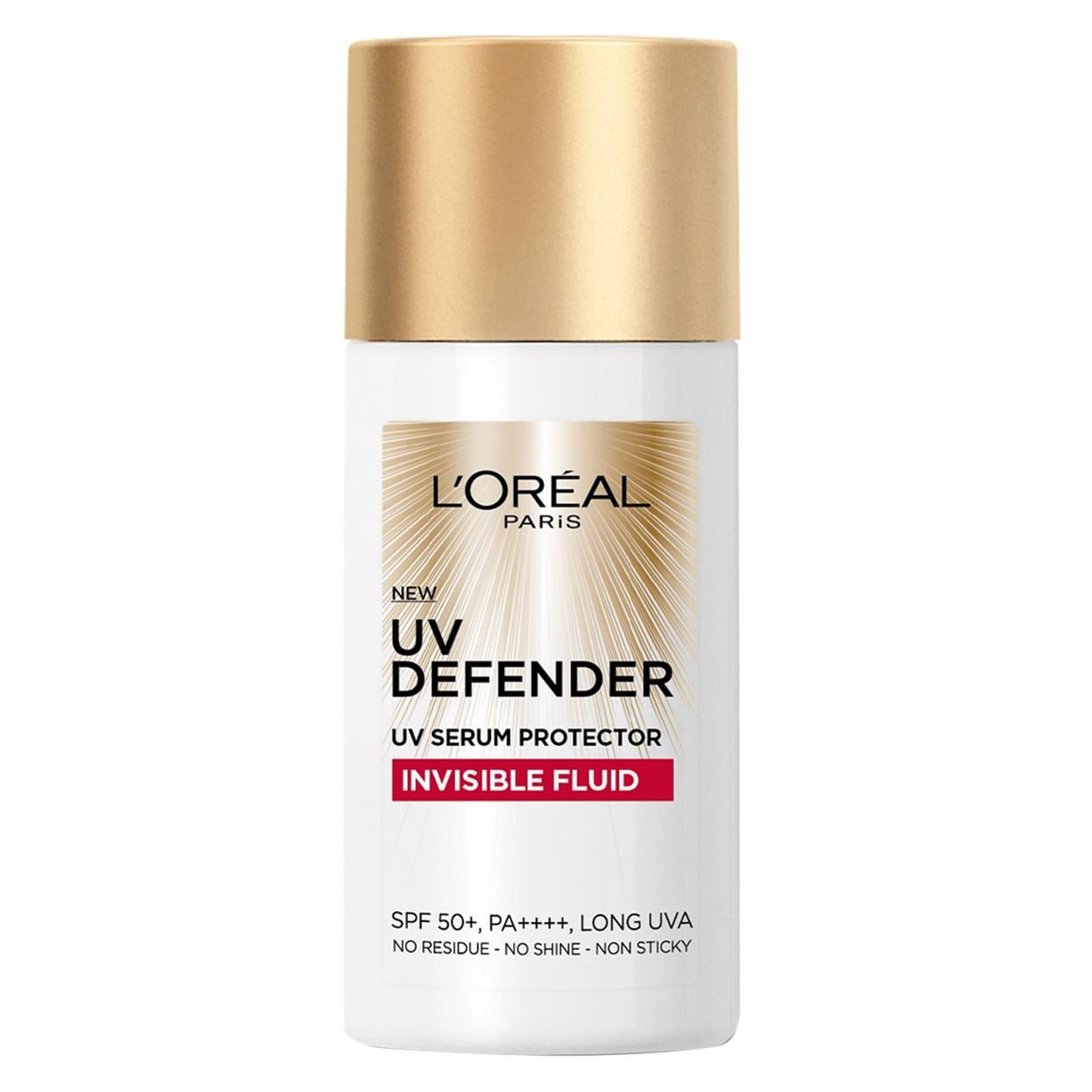 L'Oreal Paris UV Defender Invisible Fluid Sunscreen SPF50+ PA++++ 50ml