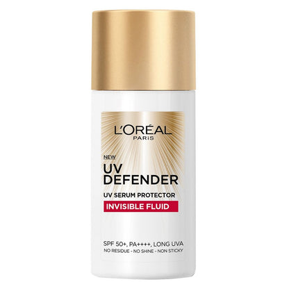 L'Oreal Paris UV Defender Invisible Fluid Sunscreen SPF50+ PA++++ 50ml