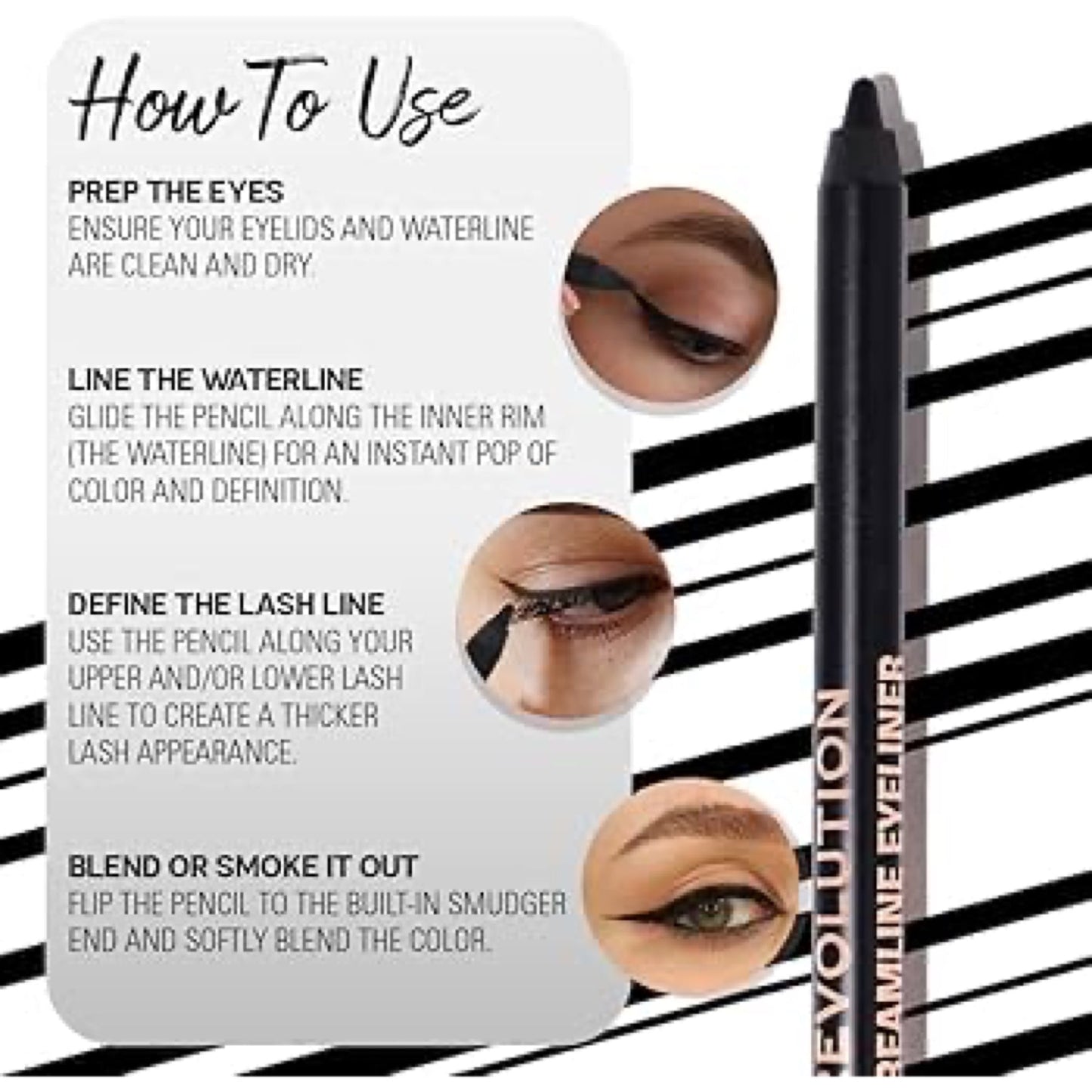 Makeup Revolution Streamline Waterline Eyeliner Pencil