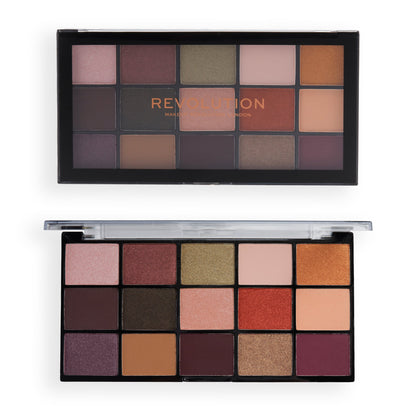 Revolution Reloaded Eyeshadow Palette - 15 shades