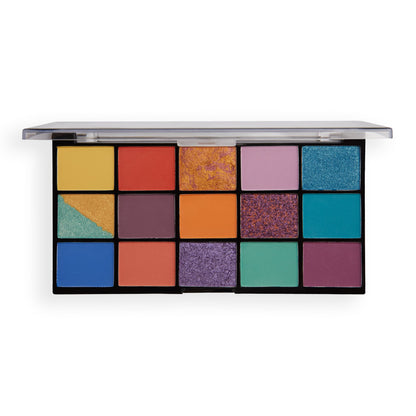 Revolution Reloaded Eyeshadow Palette - 15 shades