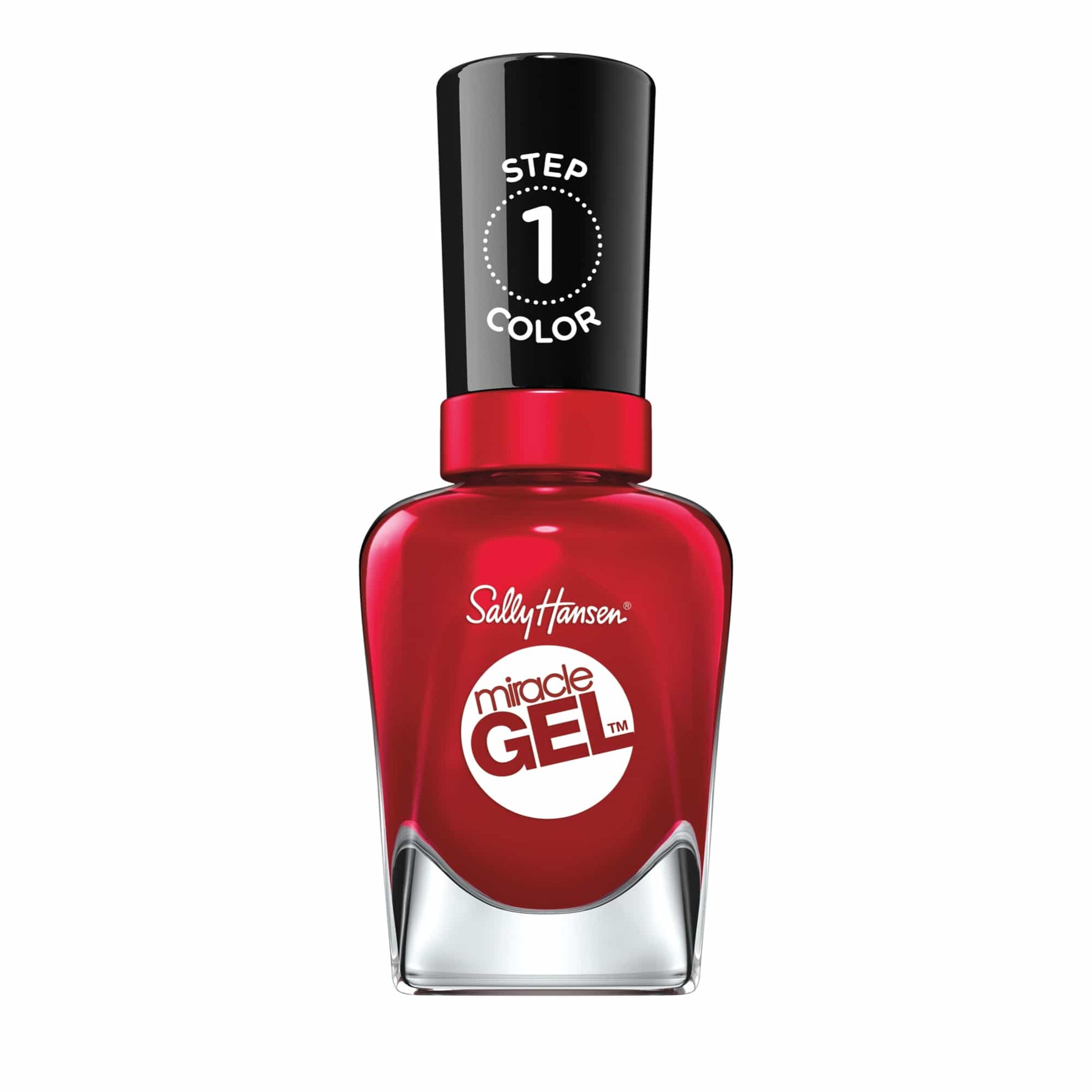 Sally Hansen Miracle Gel Nail Polish 15ml Rhapsody Red|14.7ml