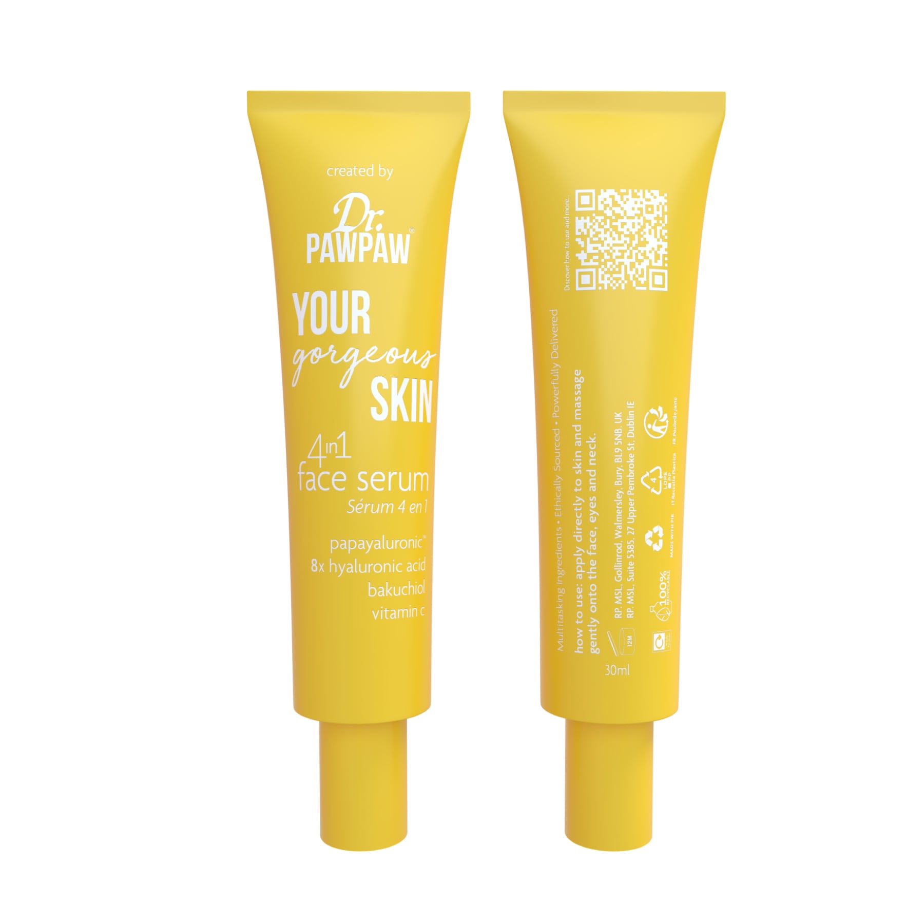 Dr.PAWPAW Your Gorgeous Skin 4 In 1 Serum 30ml 30ml