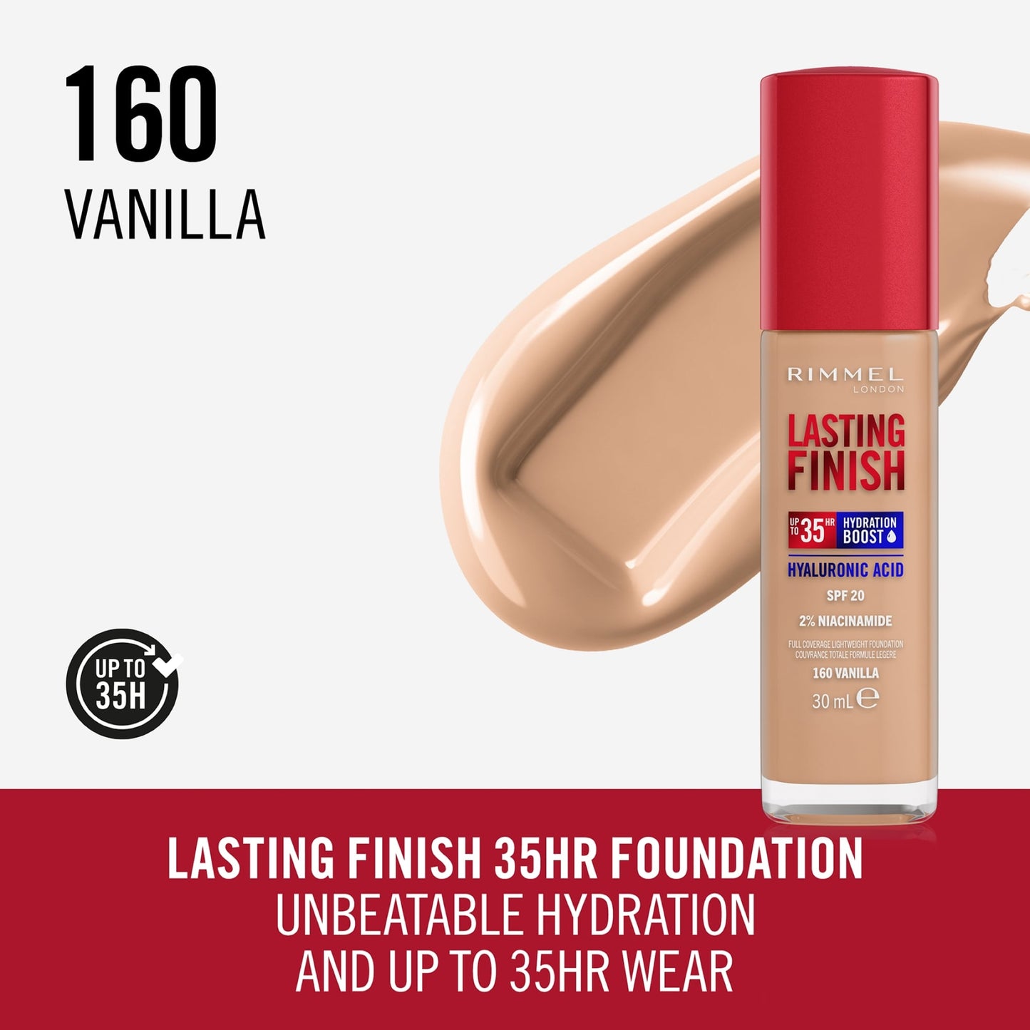 Lasting Finish 35 Hour Foundation 30ml Vanilla|30ml