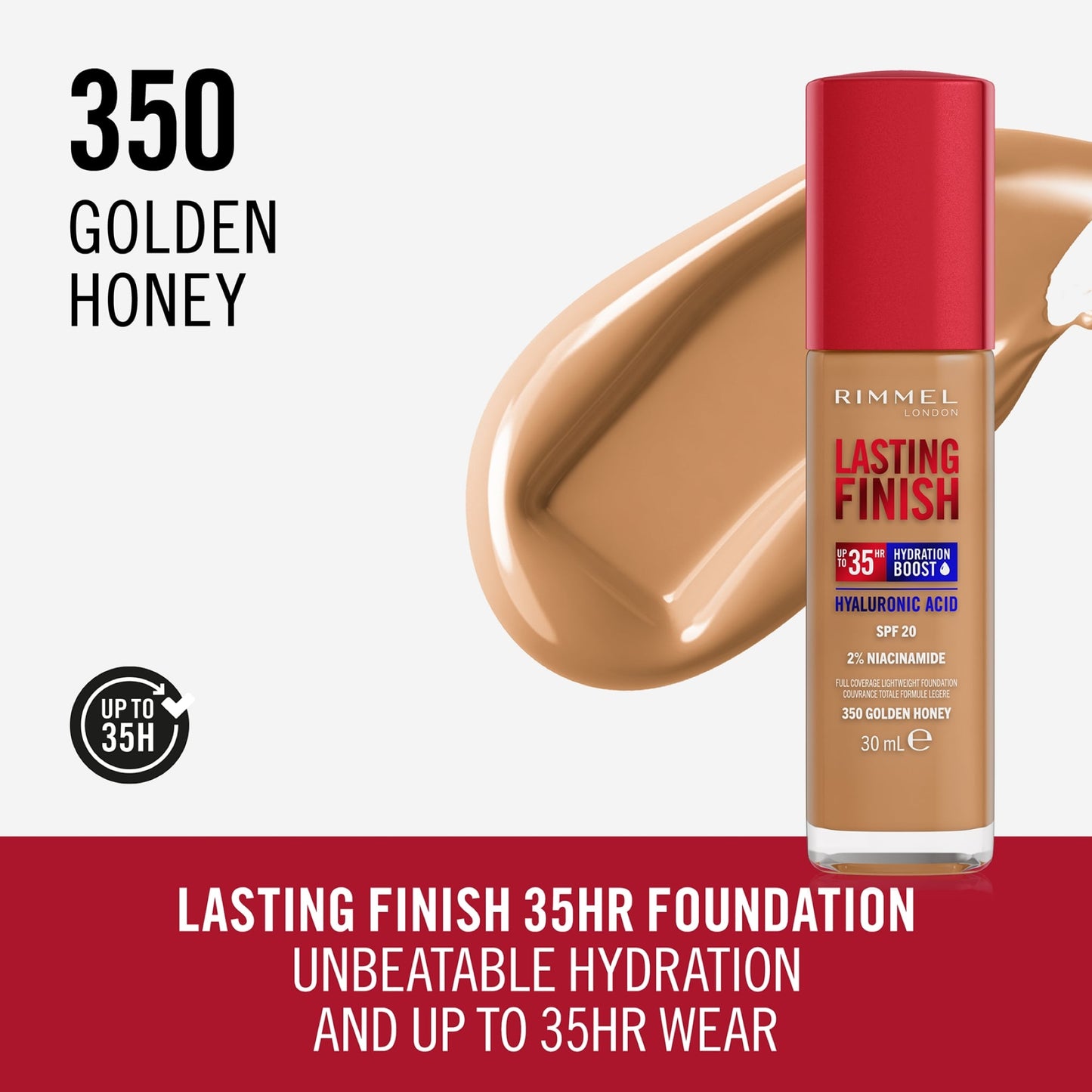 Lasting Finish 35 Hour Foundation 30ml Golden Honey|30ml
