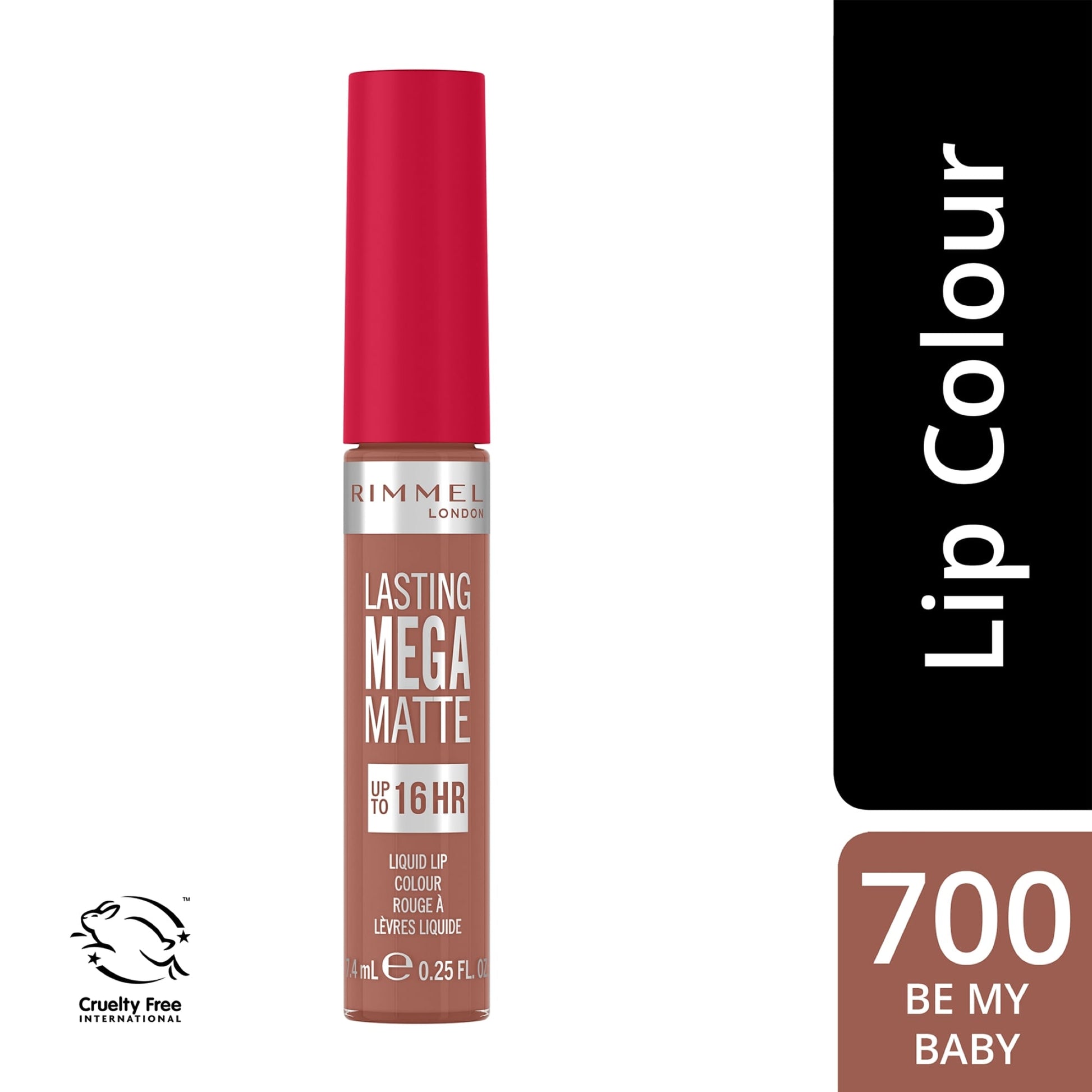Lasting Mega Matte Liquid Lip Colour 7.4ml Be my Baby|7.4ml