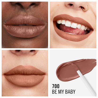 Lasting Mega Matte Liquid Lip Colour 7.4ml Be my Baby|7.4ml