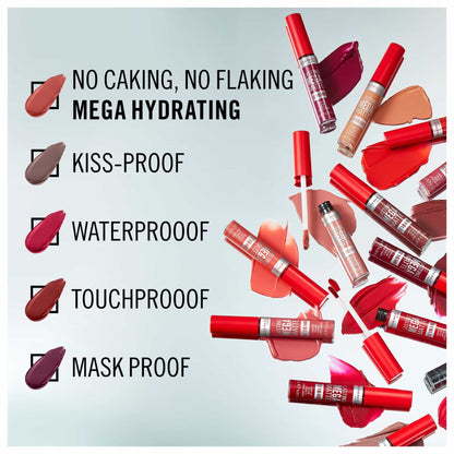 Lasting Mega Matte Liquid Lip Colour 7.4ml Be my Baby|7.4ml