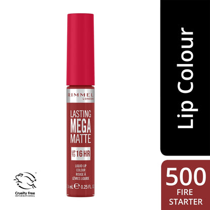 Rimmel Lasting Mega Matte Liquid Lip Colour 7.4ml