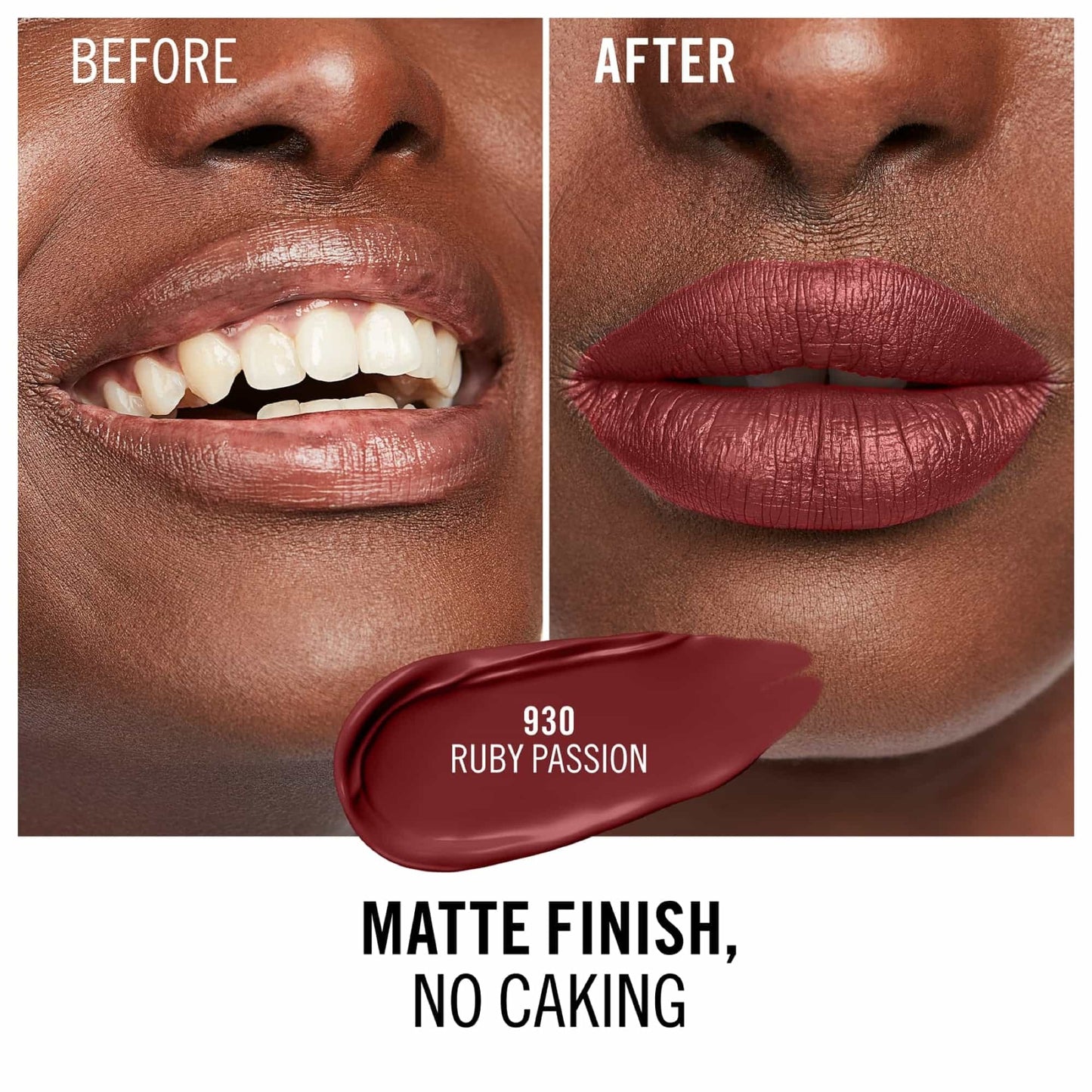 Lasting Mega Matte Liquid Lip Colour 7.4ml Ruby Passion|7.4ml