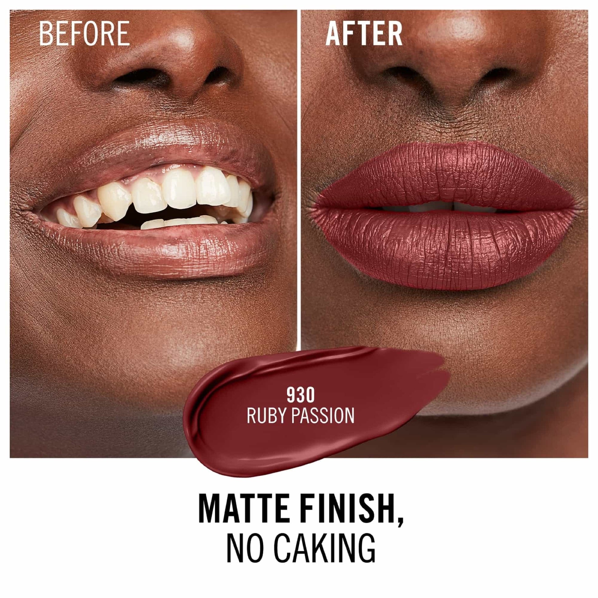 Lasting Mega Matte Liquid Lip Colour 7.4ml Ruby Passion|7.4ml