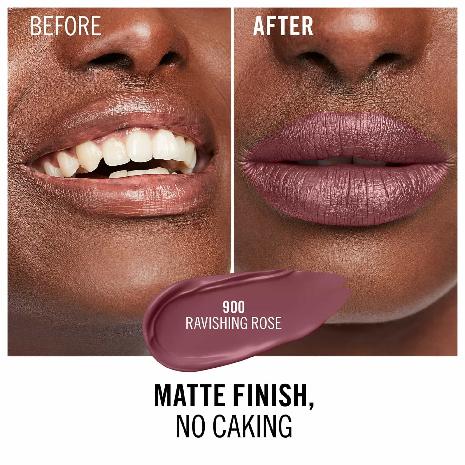 Lasting Mega Matte Liquid Lip Colour 7.4ml Ravishing Rose|7.4ml