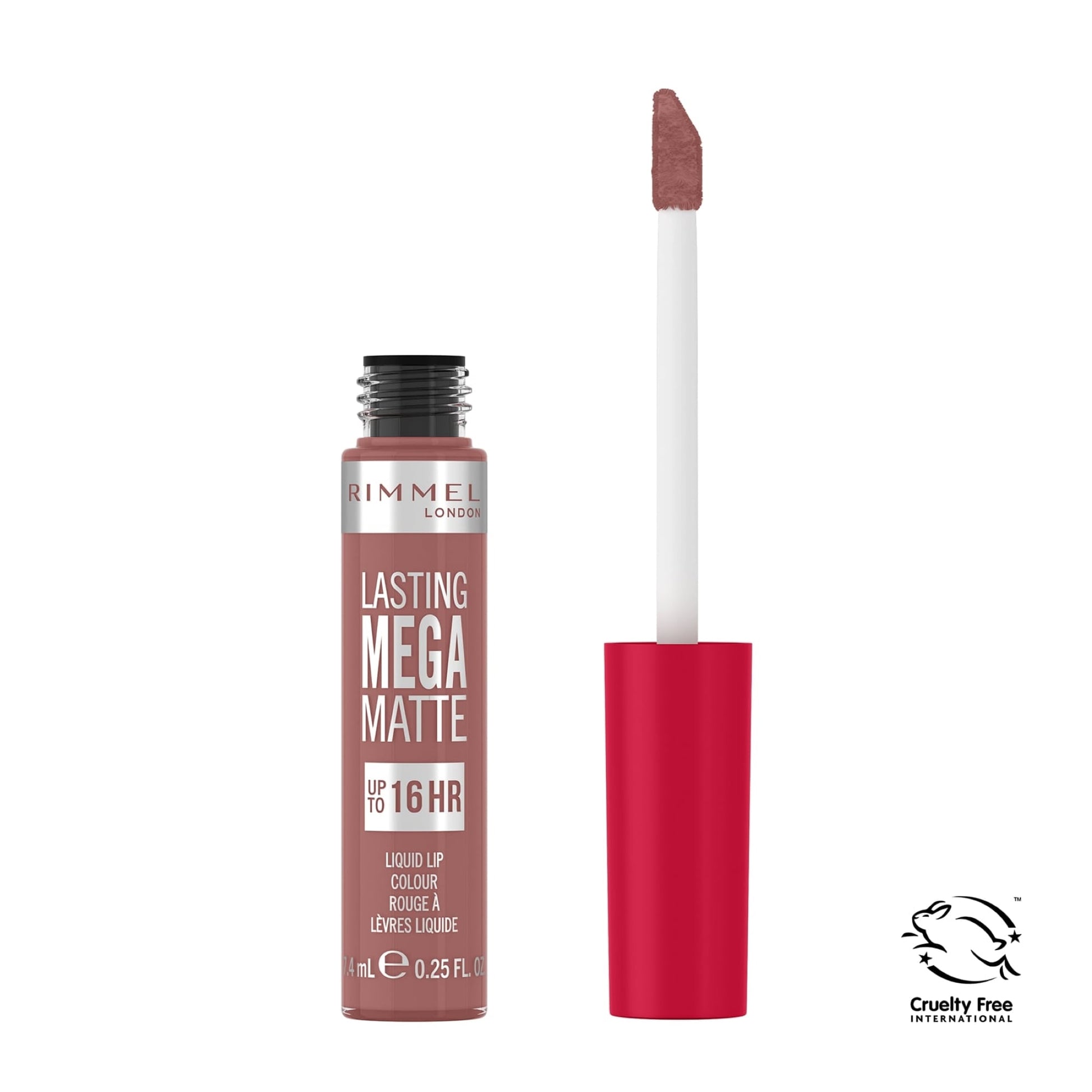 Lasting Mega Matte Liquid Lip Colour 7.4ml Strapless|7.4ml