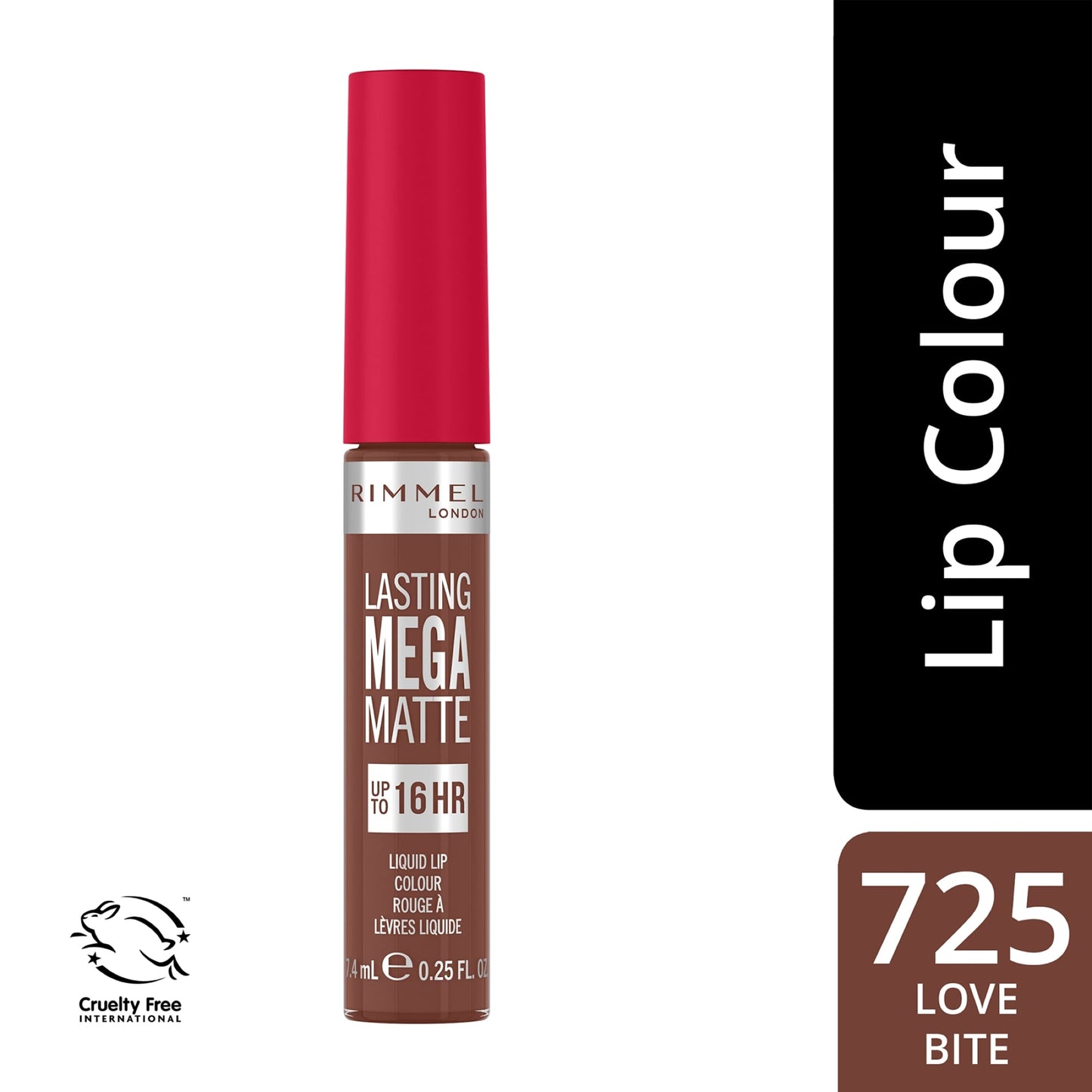 Lasting Mega Matte Liquid Lip Colour 7.4ml Love Bites|7.4ml