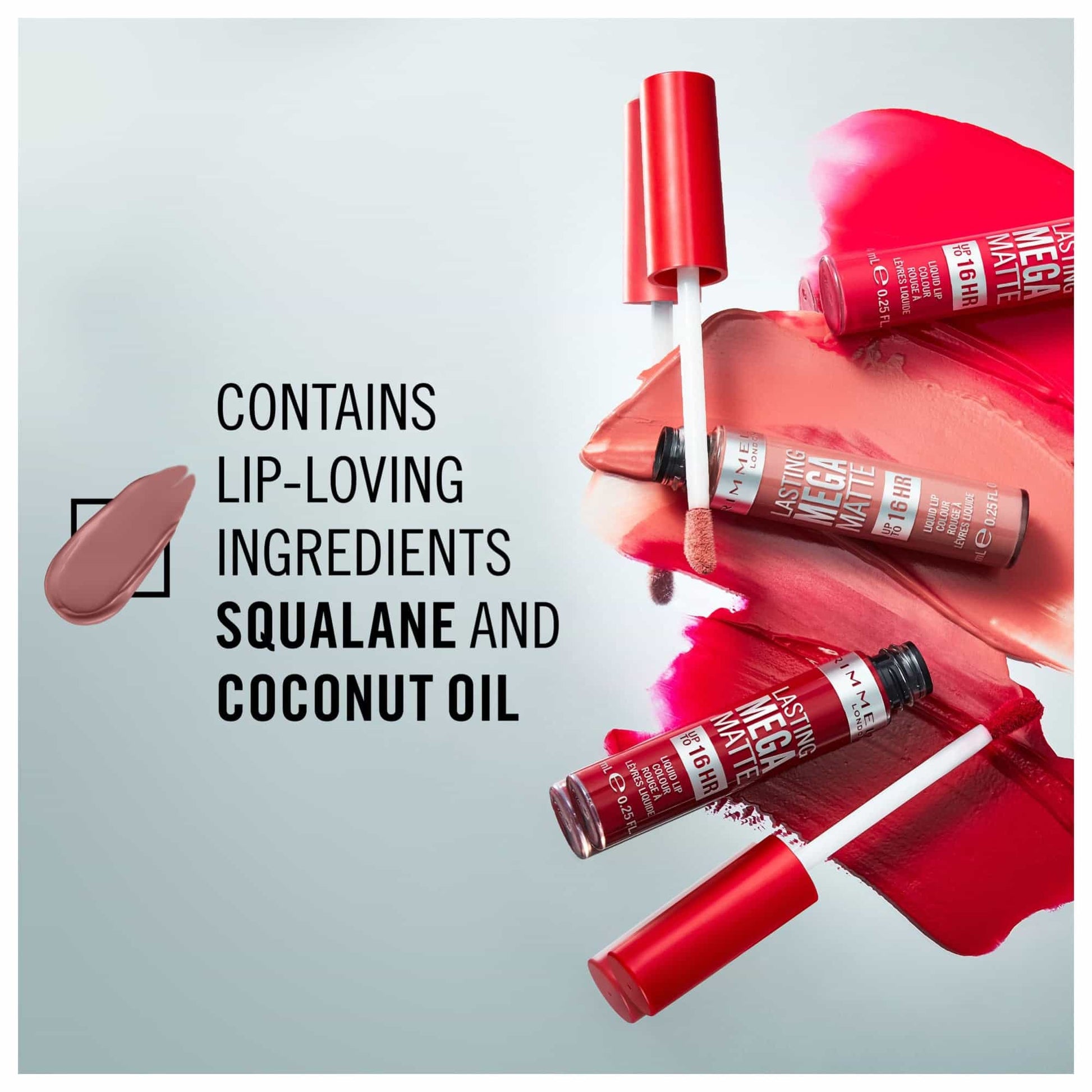 Lasting Mega Matte Liquid Lip Colour 7.4ml Love Bites|7.4ml