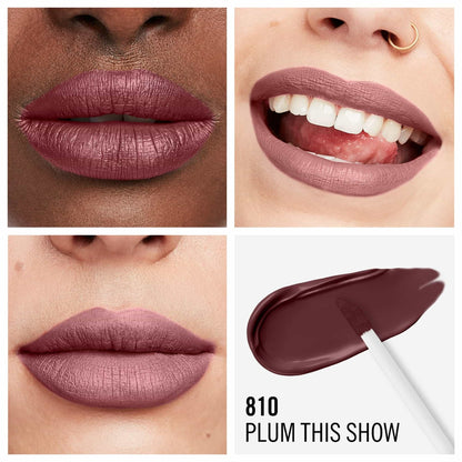Lasting Mega Matte Liquid Lip Colour 7.4ml Plum this Show|7.4ml