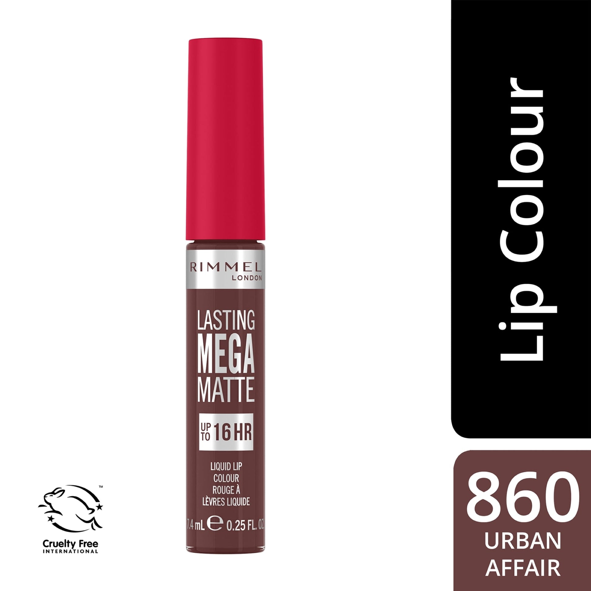 Lasting Mega Matte Liquid Lip Colour 7.4ml Urban Affair|7.4ml