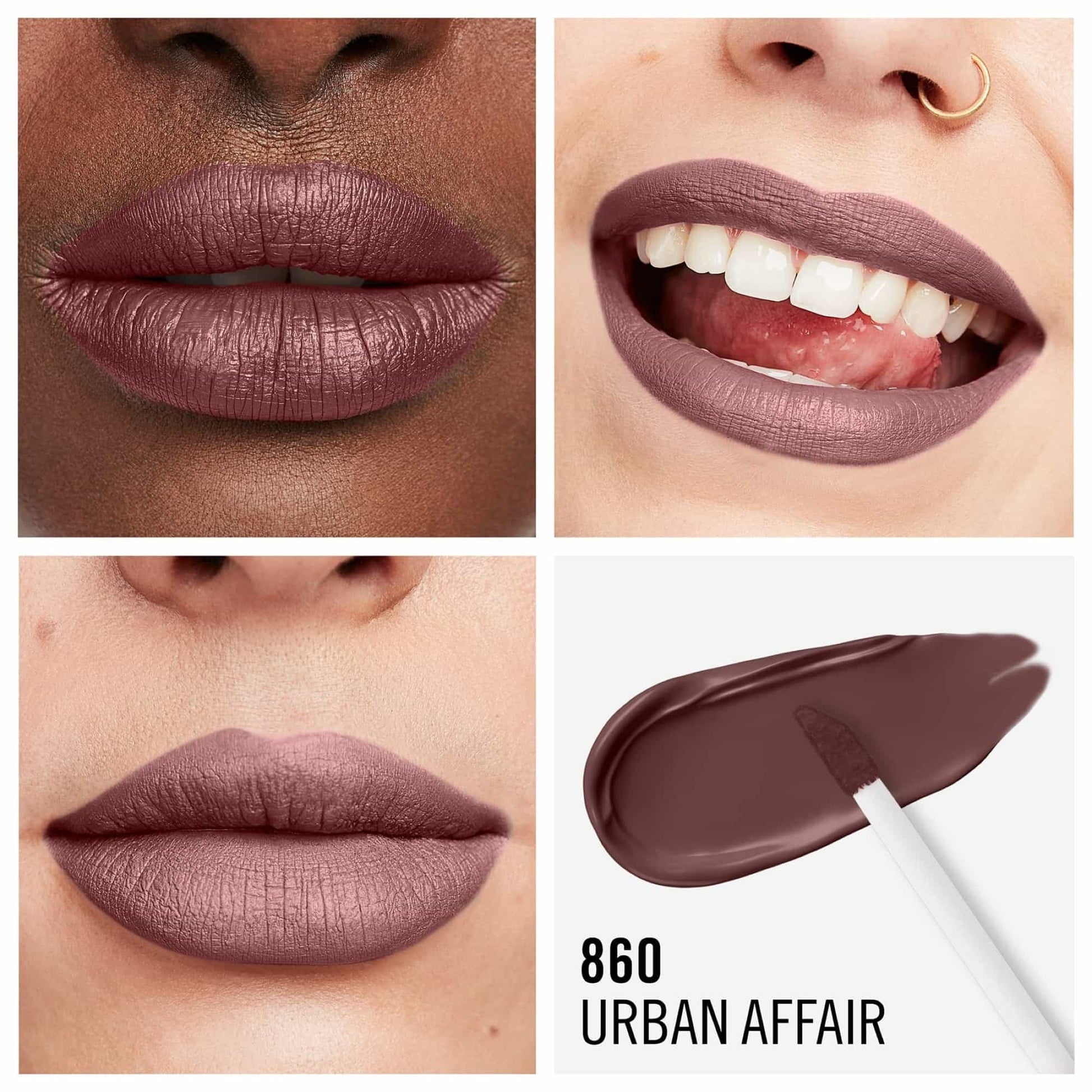 Lasting Mega Matte Liquid Lip Colour 7.4ml Urban Affair|7.4ml