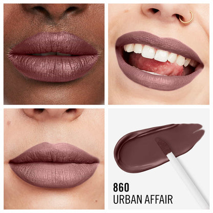 Lasting Mega Matte Liquid Lip Colour 7.4ml Urban Affair|7.4ml