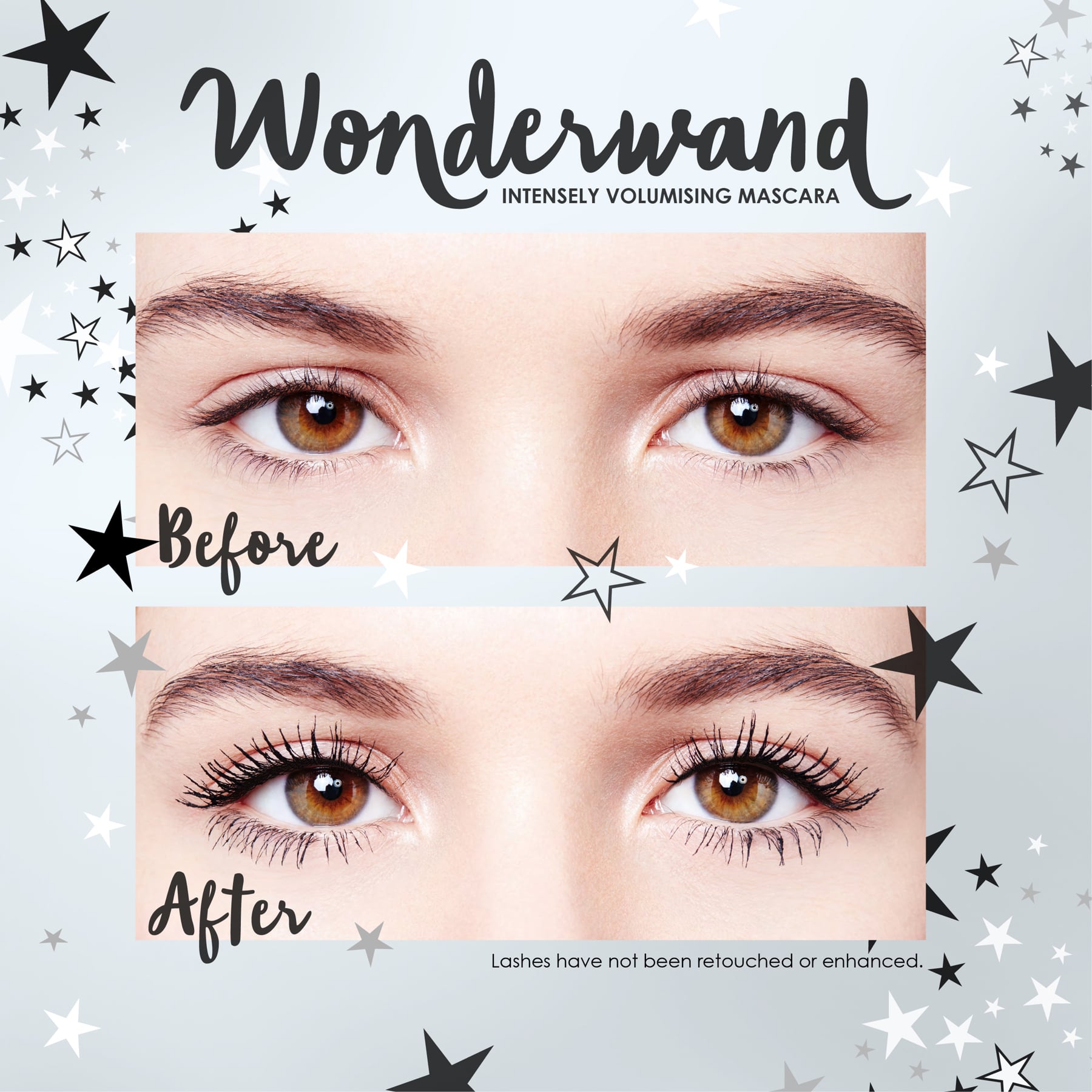Wonderwand Lengthening & Volumising Mascara Black Black|9.5ml