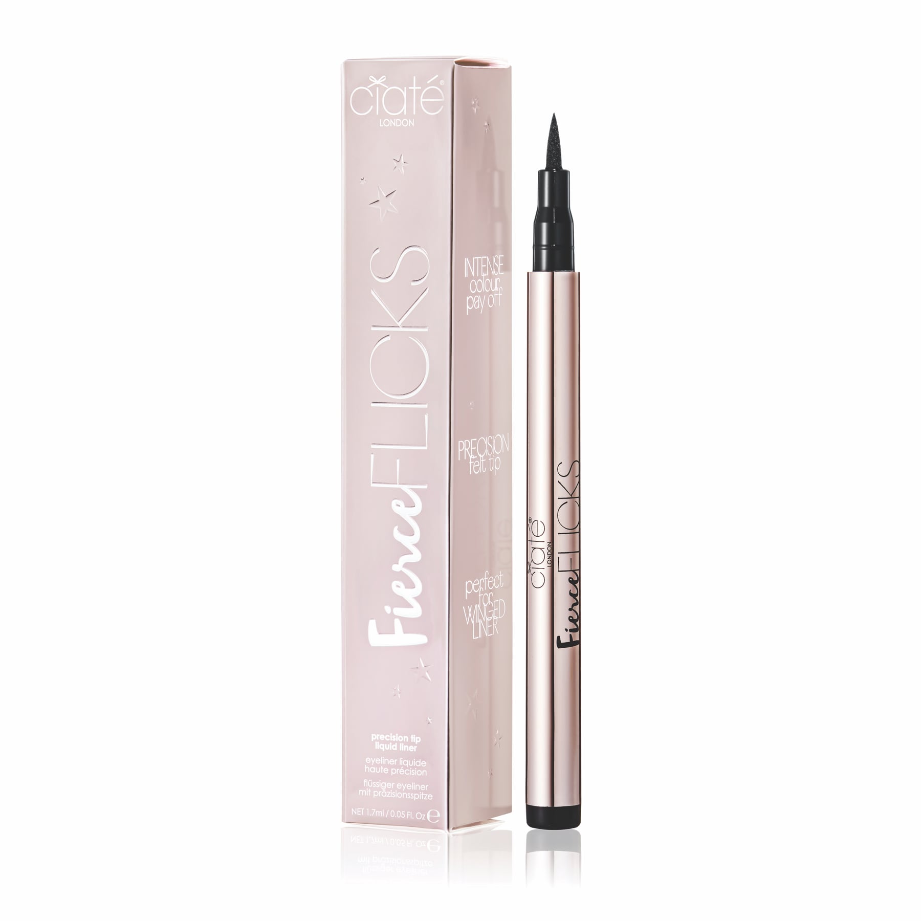 Fierce Flicks Liquid Liner Black|1.7ml