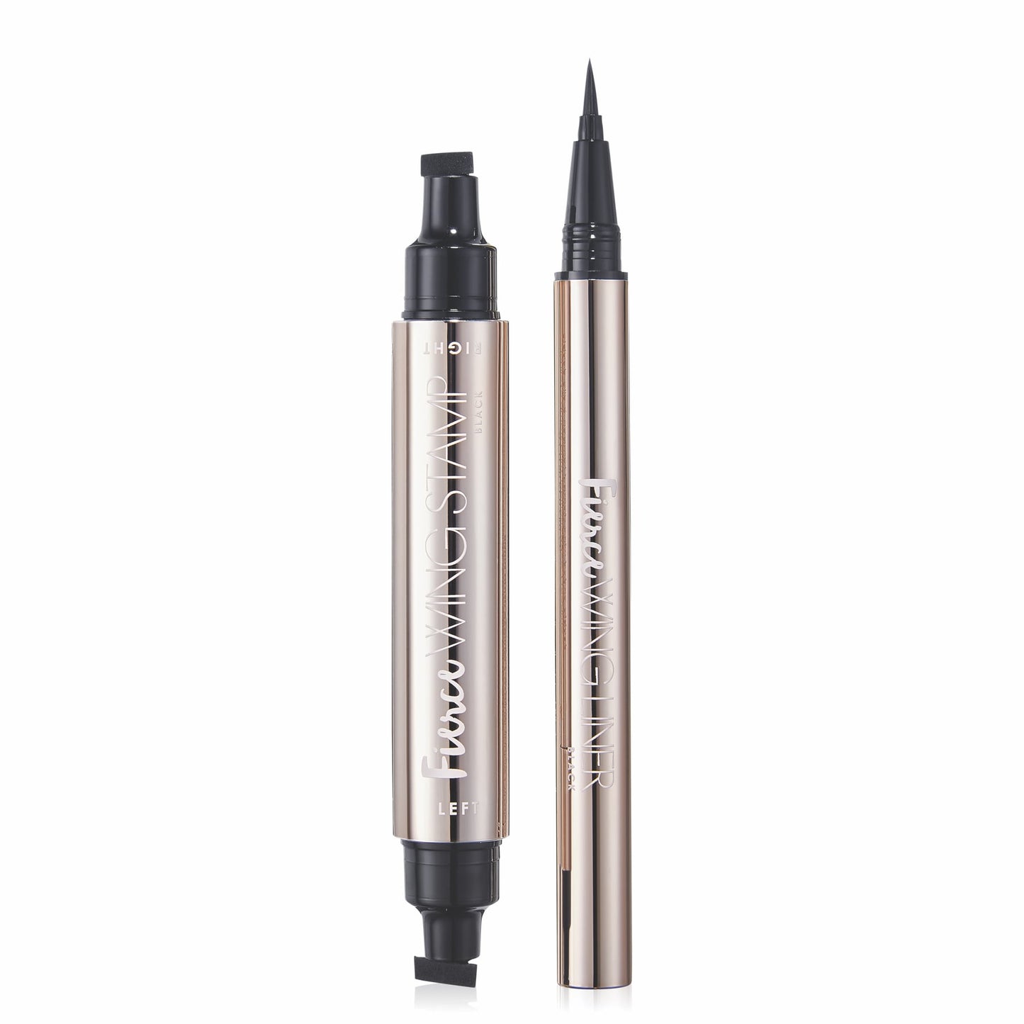 Fierce Wing Duo Wing Stamp + Liquid Eyeliner Black Black|4.2ml