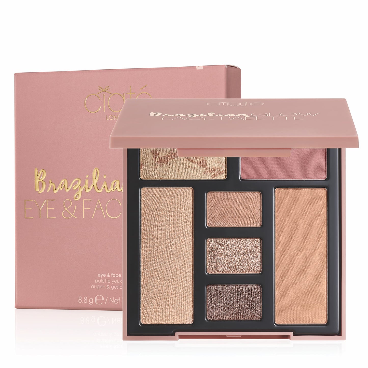 Brazilian Glow Eye & Face Palette 01 Light Medium|8.8g