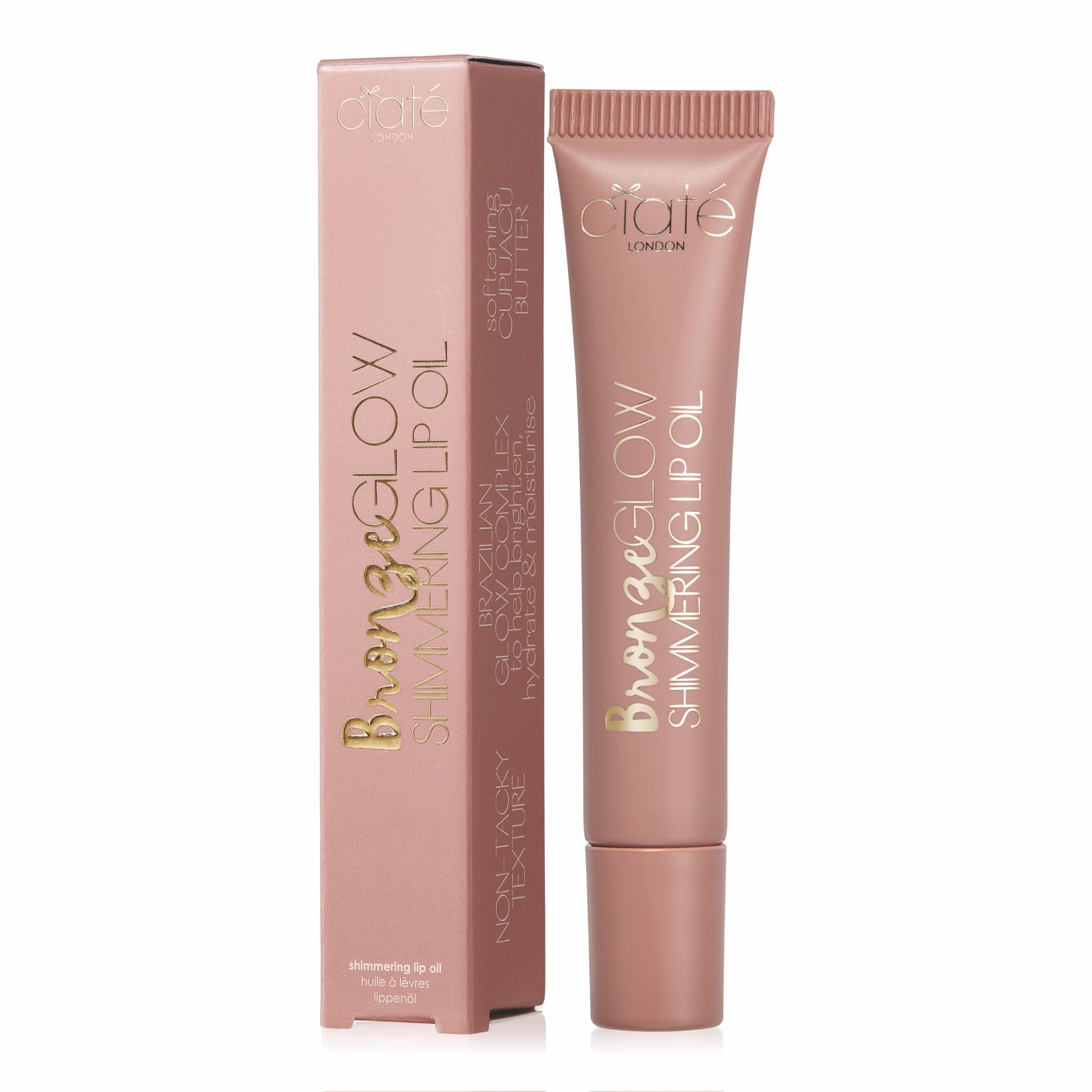 Bronze Glow Shimmering Lip Oil 10ml Bronze|10ml