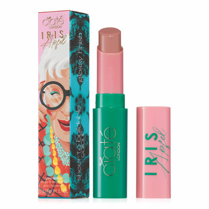Iris Apfel Creamy Gloss Lipstick 6.5ml Nude Pink|6.5ml