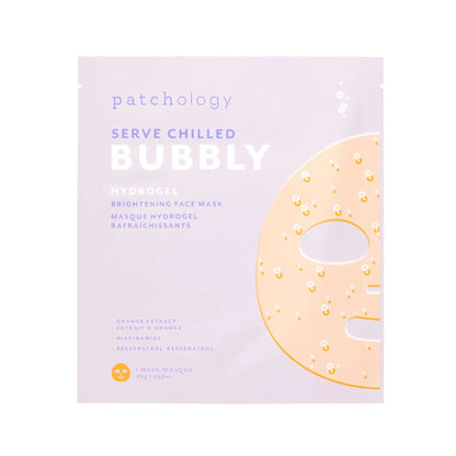 Serve Chilled Bubbly Hydrogel Brightening Face Mask 30g 30g