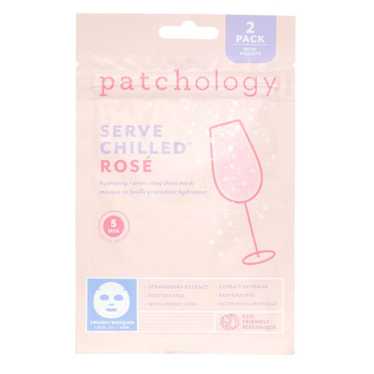 Serve Chilled Rose Hydrating Sheet Mask 2 sheets 40ml