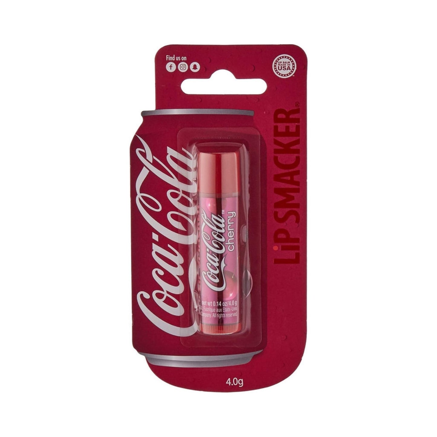 Lip Smacker Cola Lip Balm Blister Cherry