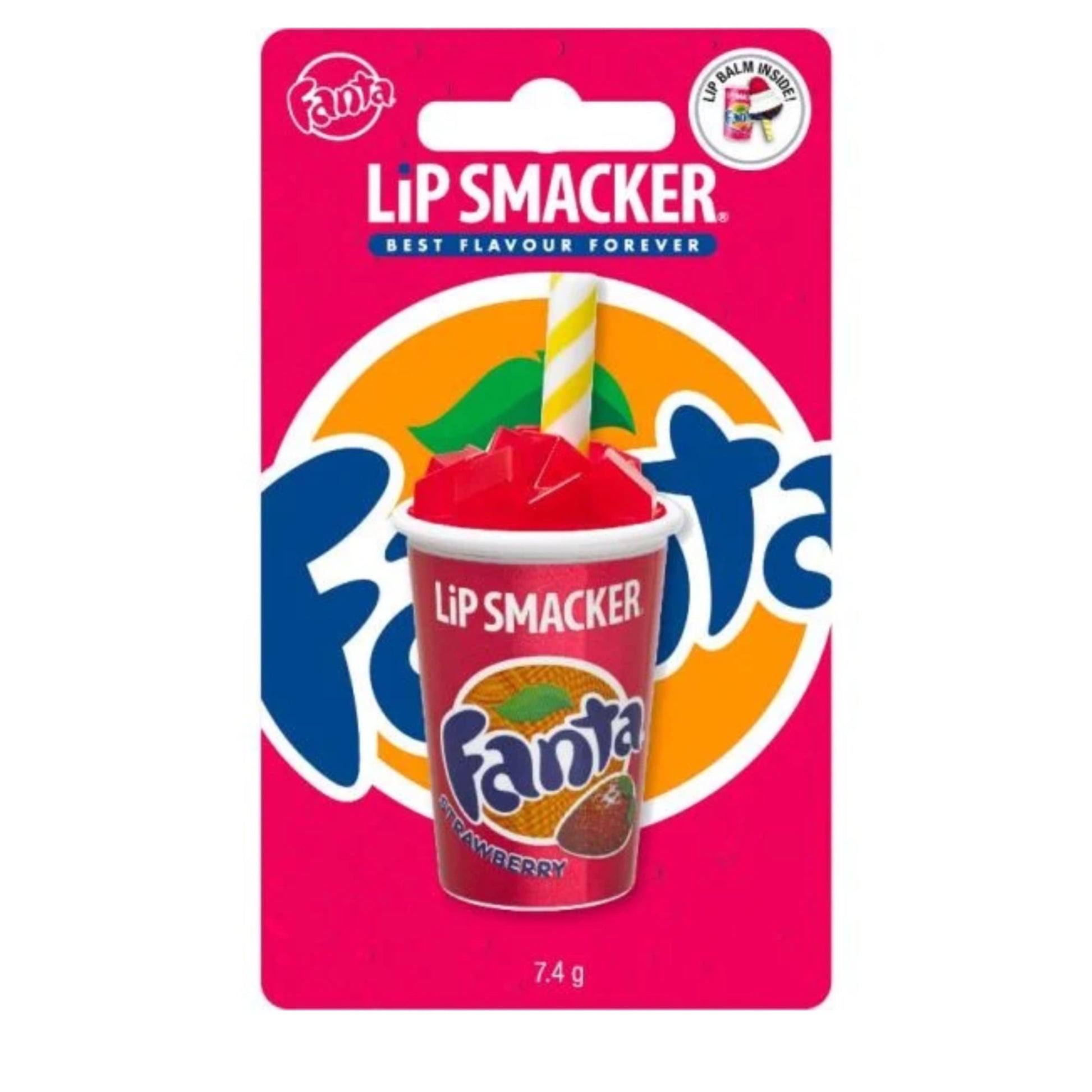 Lip Smacker Coca-Cola Cup Pot Balm Fanta Strawberry