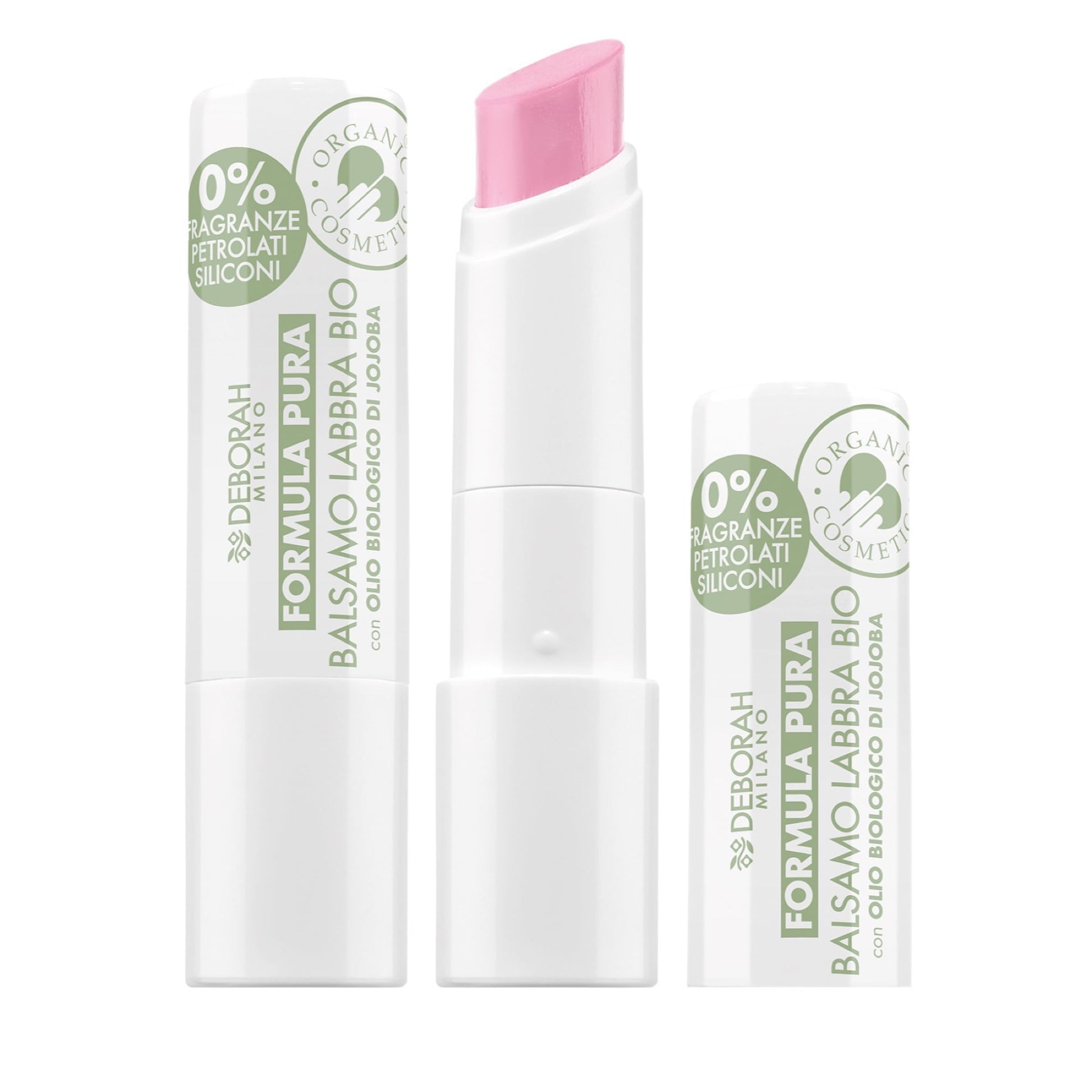 Formula Pura Balsamo Labbra Bio Lip Balm 03 Light Rose|3.75g