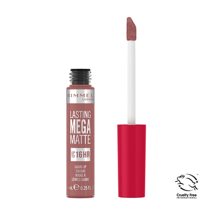 Lasting Mega Matte Liquid Lip Colour 7.4ml Blush|7.4ml