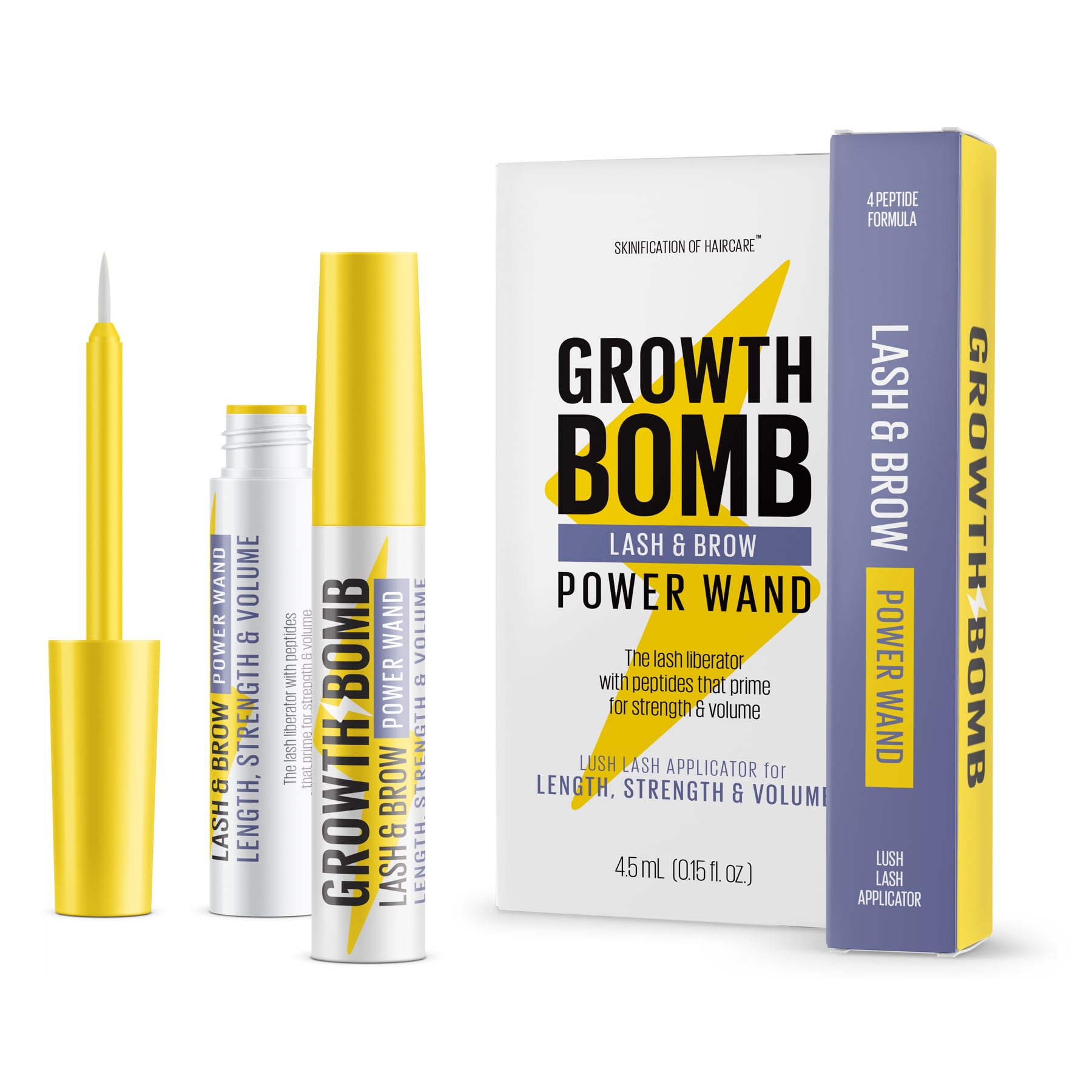 Lash and Brow Power Wand Serum 4.5ml 4.5ml