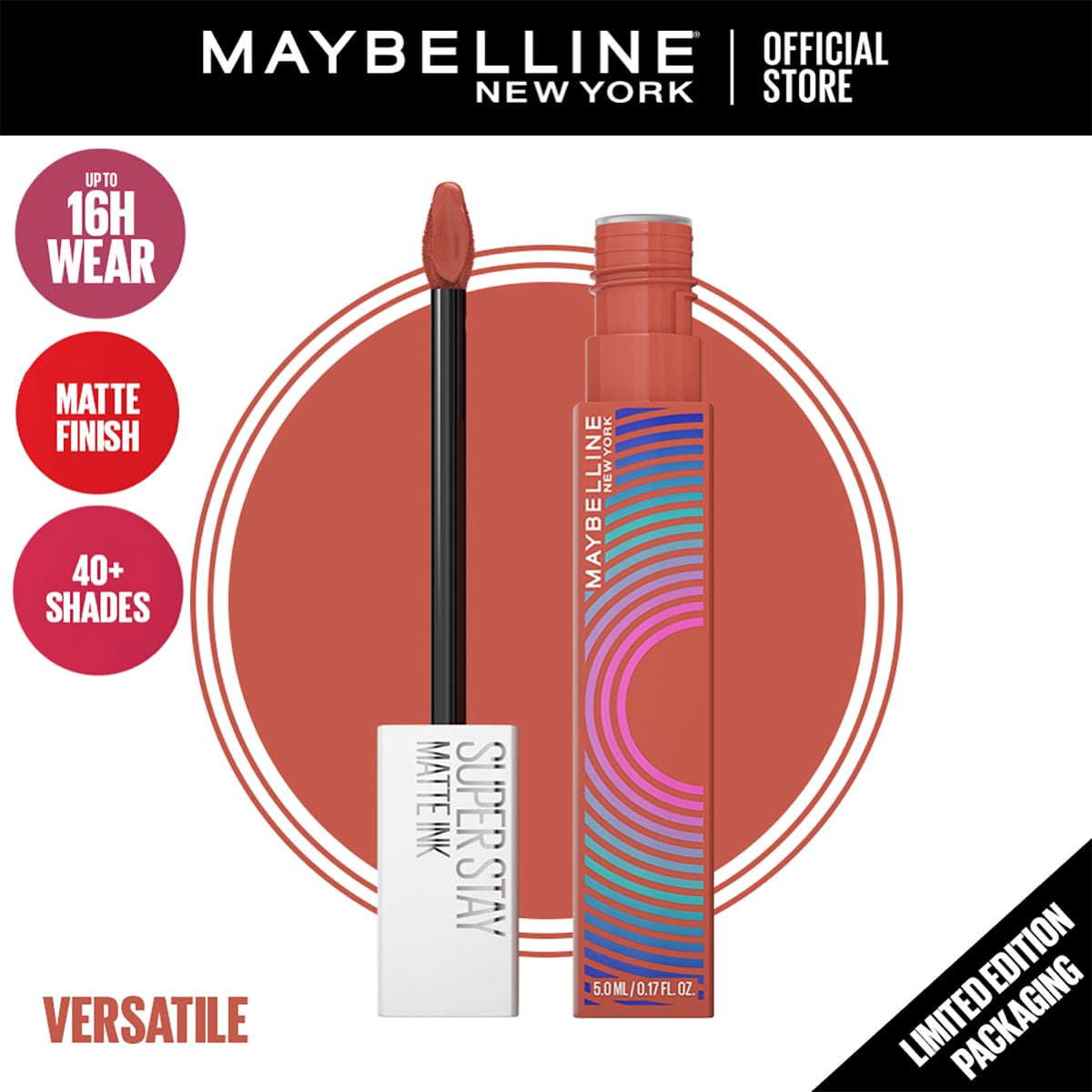 Maybelline Superstay Matte Ink Lipstick Music Collection Limited Edition