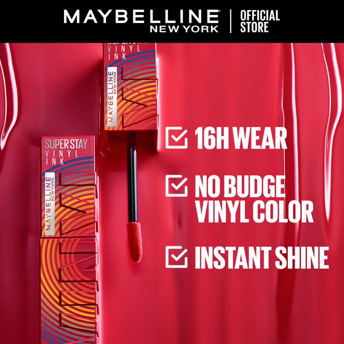 Maybelline Superstay Vinyl Ink Lipstick Music Collection Limited Edition Eccentric