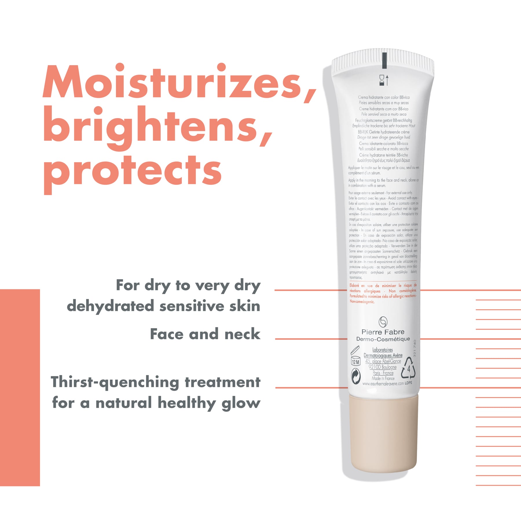 Avene Hydrance BB-Light Tinted Hydrating Emulsion 40ml 40ml