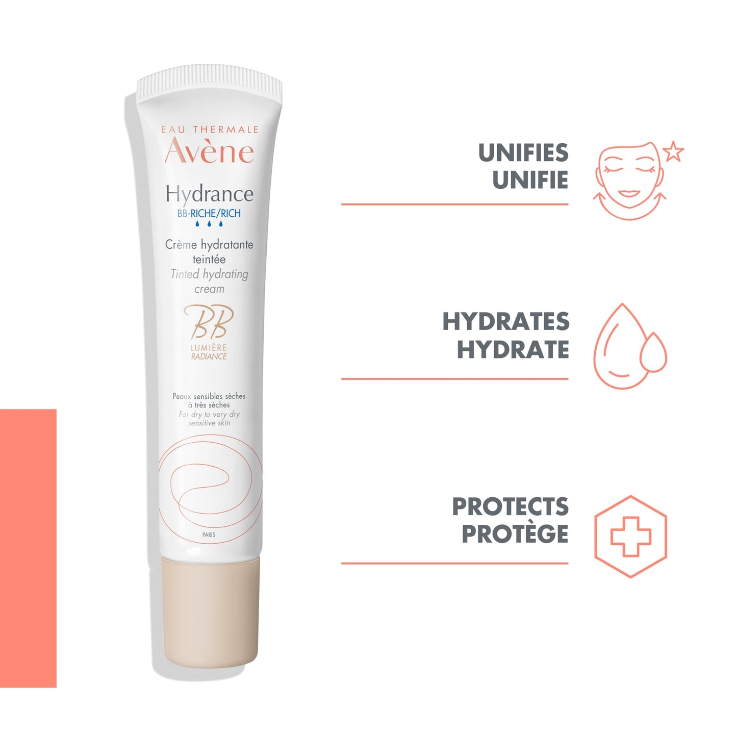 Avene Hydrance BB-Light Tinted Hydrating Emulsion 40ml 40ml
