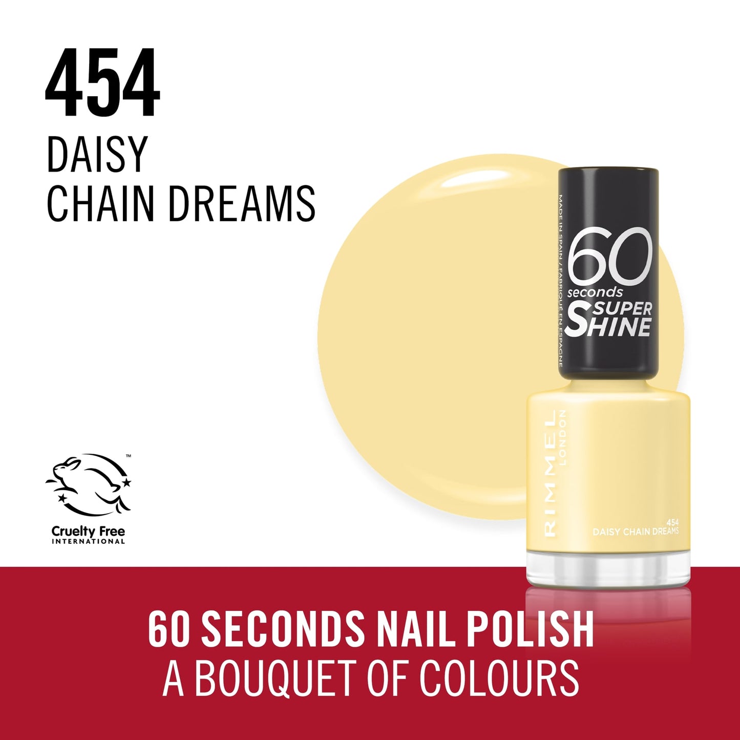 60 Seconds Super Shine Nail Polish 8ml Daisy Chain Dreams|8ml