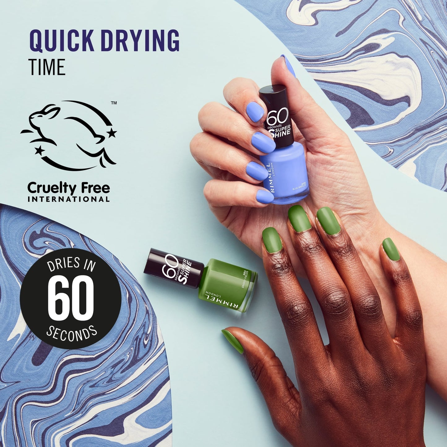 60 Seconds Super Shine Nail Polish 8ml Daisy Chain Dreams|8ml