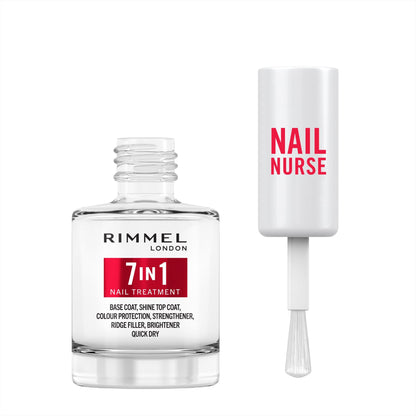 Rimmel London Nail Care 7 in 1 Multi Benefit Base & Top Coat 12ml 47g