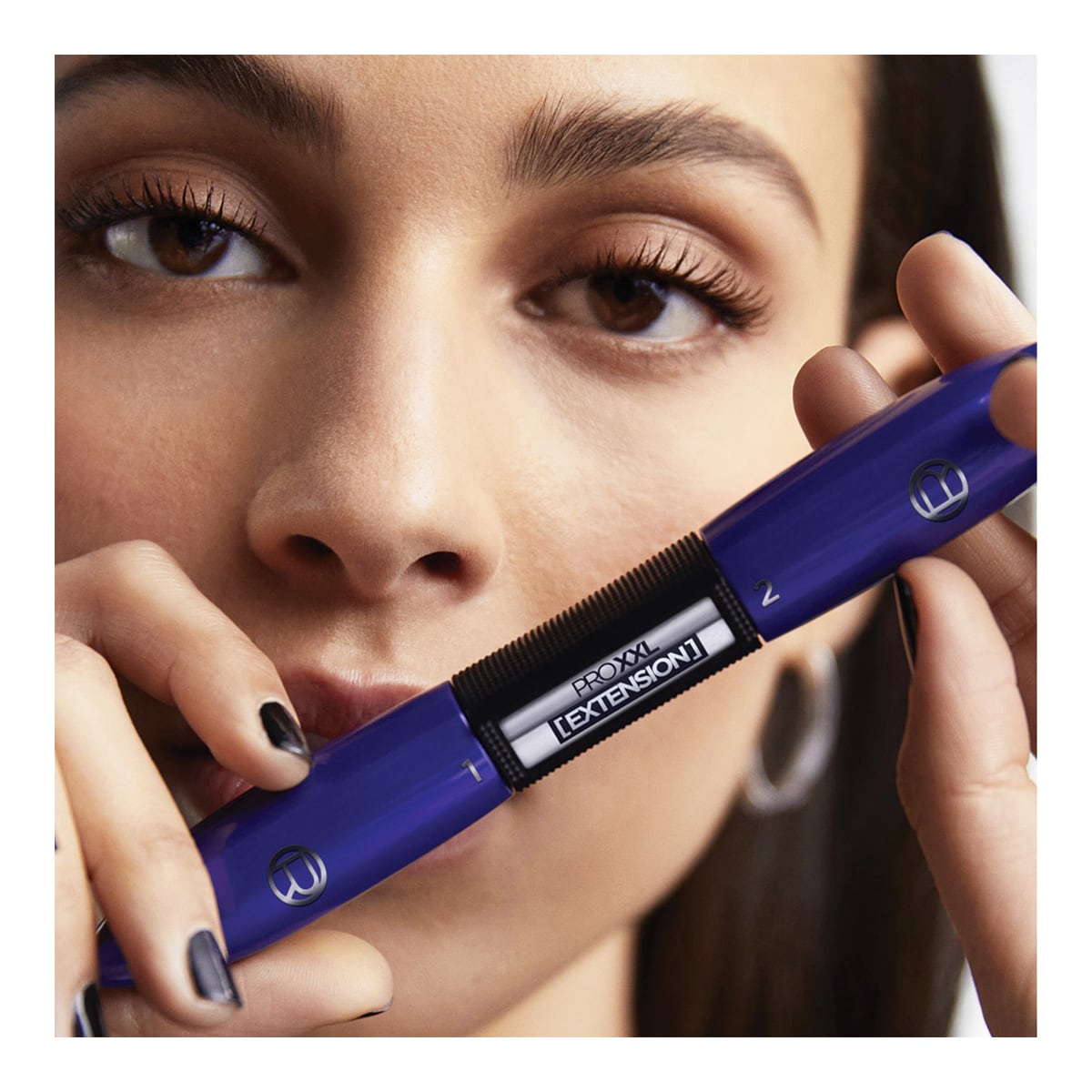 L'Oreal Paris Pro XXL Extension Mascara with Super Fibres + Infallible Grip Auto Gel 36H Intense Black Black