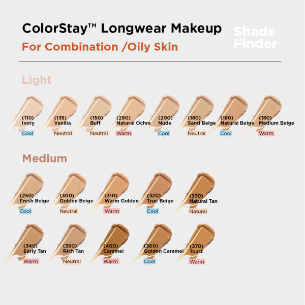 Revlon ColorStay Longwear Makeup for Combination/Oily Skin