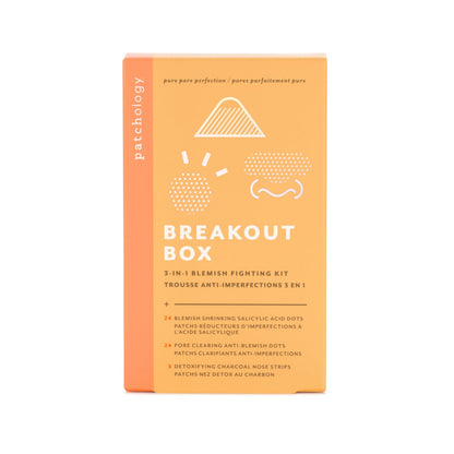 Patchology Breakout Box 3-in-1 Acne Treatment Kit
