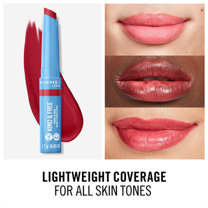 Rimmel London Kind & Free Tinted Lip Balm 1.7g 002 Natural Apricot|10g