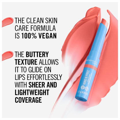 Rimmel London Kind & Free Tinted Lip Balm 1.7g 004 Hibiscus Blaze|10g