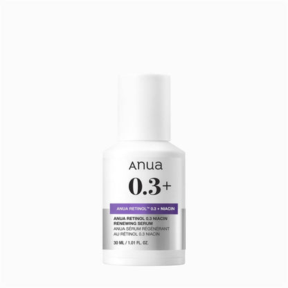 Anua Nano Retinol 0.3% Niacin Renewing Serum 30ml
